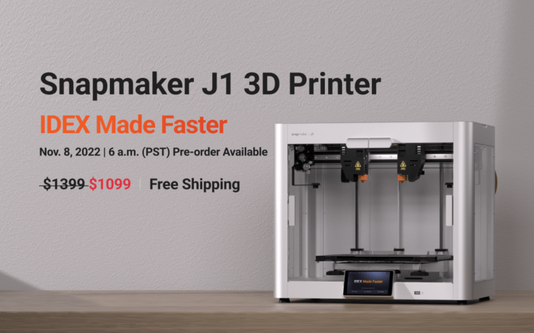 Introducing Snapmaker J1 3D Printer: IDEX Made Faster