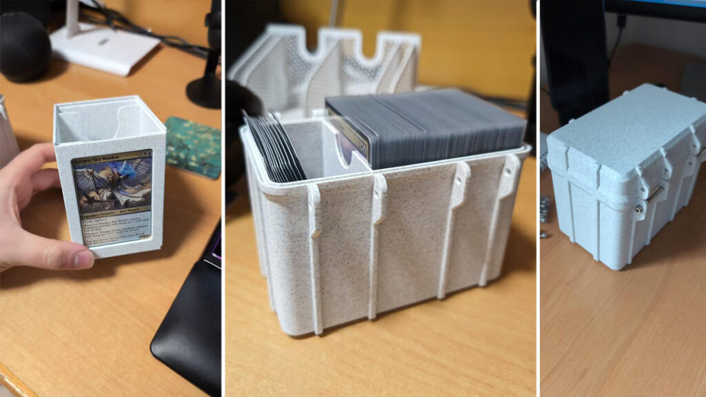 3D Printed Deck Box.