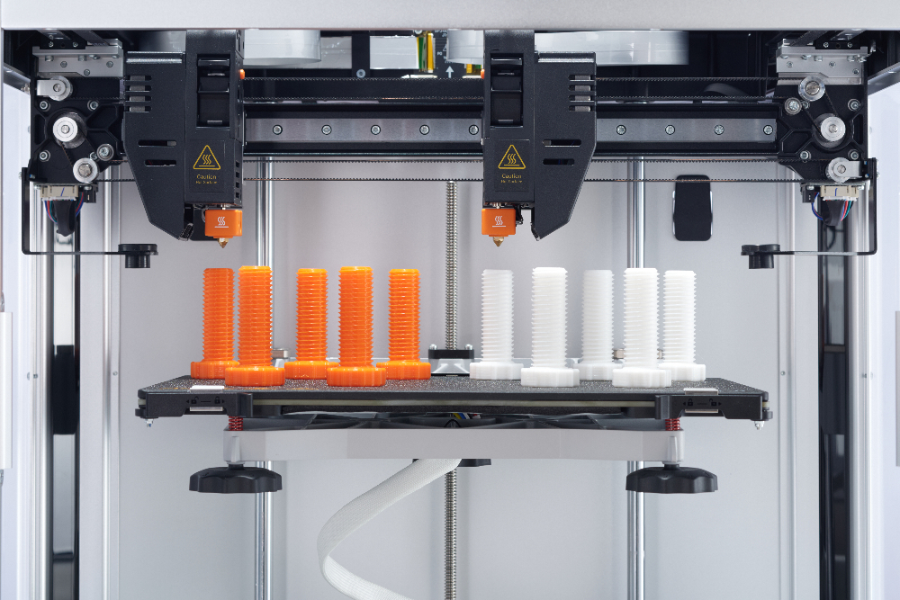 Snapmaker J1's printing in duplication mode