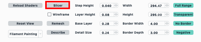In HueForge, click Normal in the General Options and Operations panel to switch to the slicer preview mode, and check if the preview looks the same (or almost the same) as the G-code preview in the slicer.