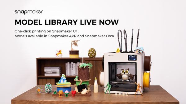 Snapmaker Model Library, Live Now
